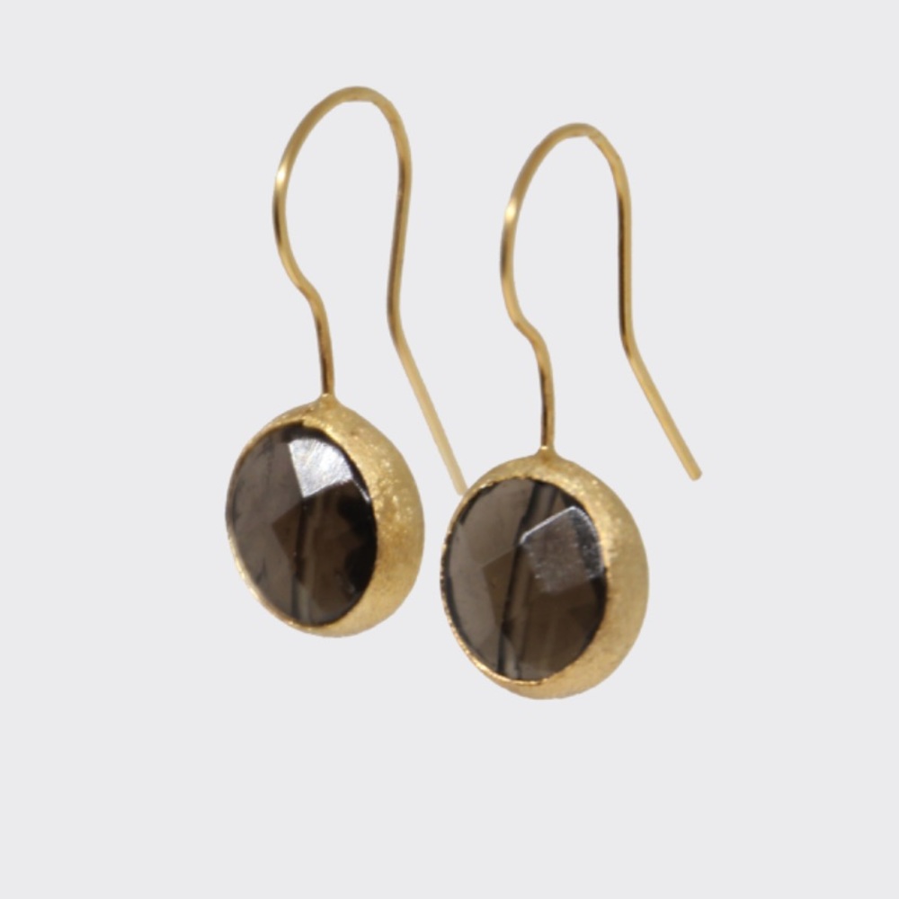 Smoky Quartz Earrings